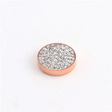 Soar Jewelry 12mm Crystal Coin for Cambio Wrap Bracelet