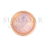 Nature Stone charms for Leather Wrap Bracelets 10pcs/lot