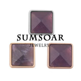 Pyramid Wishing Stone Charms for Mesh Jewelry 10pcs