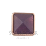 Pyramid Wishing Stone Charms for Mesh Jewelry 10pcs