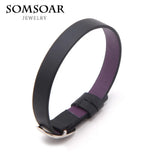 Single Leather Wrap Bracelet for DIY Slide Charms 10pcs/lot