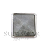 Natural Wishing Stones Charms for Leather Mesh Bracelet 10pcs/lot
