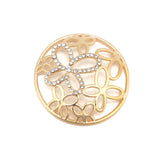 Butterfly Flower 3D Coin Holder Pendant 5pcs/lot