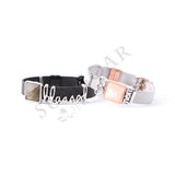 Blessed Mom Stainless Steel Mesh Charm Bracelet Set