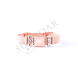 Blessed Mom Stainless Steel Mesh Charm Bracelet Set