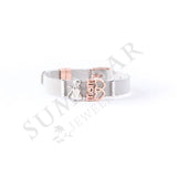 Mom Love Cat Mesh Bracelet Set Stainless Steel Band Bangles Mother's Gift