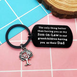 Son in Law Keychain Future Son Gift Wedding Groom Gift
