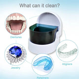 Sonic Cordless Denture Cleaner Jewelry Coins Cleaning Machine