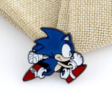 Sonic Necklace Women Anime Animal Necklaces Woman Funny Pendant High Silver