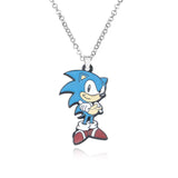 Sonic Necklace Women Anime Animal Necklaces Woman Funny Pendant High Silver