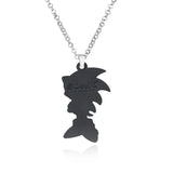 Sonic Necklace Women Anime Animal Necklaces Woman Funny Pendant High Silver