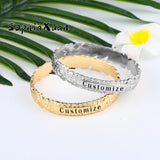 Hawaiian Plumeria Flower Bangle Bracelet