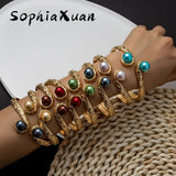 Hawaiian Plated Cuff Bracelet for Party