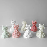 Sophie Rabbit Mold DIY Crystal Dripping Plasters Ornaments Soap Gift Mold