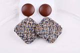 Korea Cotton Cloth Button Accessories DIY Earrings Brooch Hair Rope Bag Material