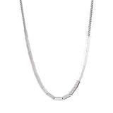 Vintage S925 Silver Bracelet & Necklace Set