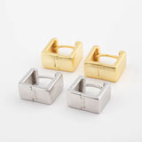 Korean S925 Sterling Silver Ear Stud Girl's Diamond Silver Earrings