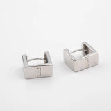 Korean S925 Sterling Silver Ear Stud Girl's Diamond Silver Earrings