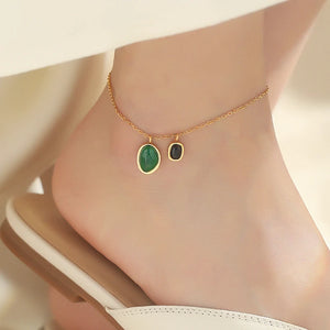 South Korea Summer High Titanium Steel Anklet NO Fade Women Jewelry Anklet
