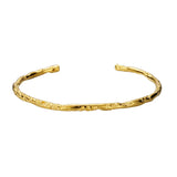 S. Korea S925 Sterling Silver Bracelet Women's Pleated Line Thin