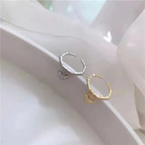 South Korea M Letter Moon Bone Joint Ring Female