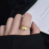 South Korea M Letter Moon Bone Joint Ring Female