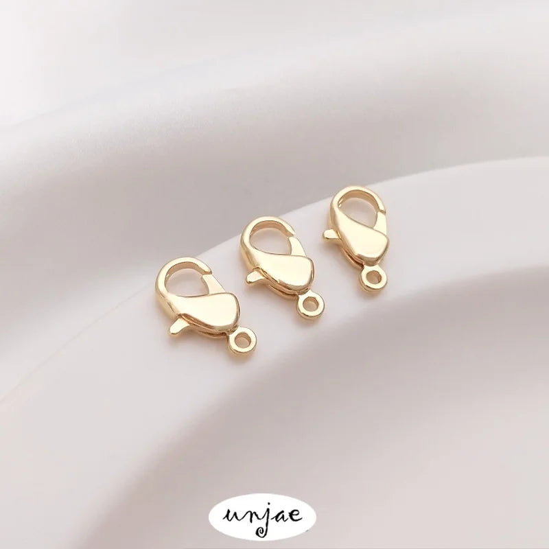 South Korea 912 lobster clasp color-preserving flat spring clasp accessories