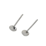 Korean Cold Ear Irregular Stone Earrings 925 Sterling Silver
