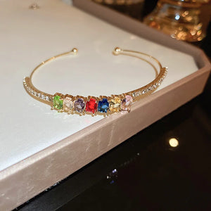 South Korea Oval Opening Bracelet Women's Jewelry