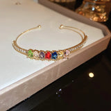 South Korea Oval Opening Bracelet Women's Jewelry
