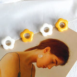 South Korea Forest Yellow Flowers Earrings DIY Material
