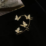 Korean Long Tassel Ear Bone Clip for Women's Prom Party