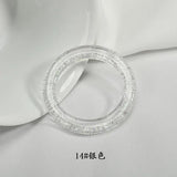 Korean Acrylic Jewelry DIY Pearl Earrings Disco Materials