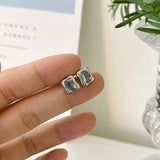 S925 Silver Girl Zircon Earrings & Earrings