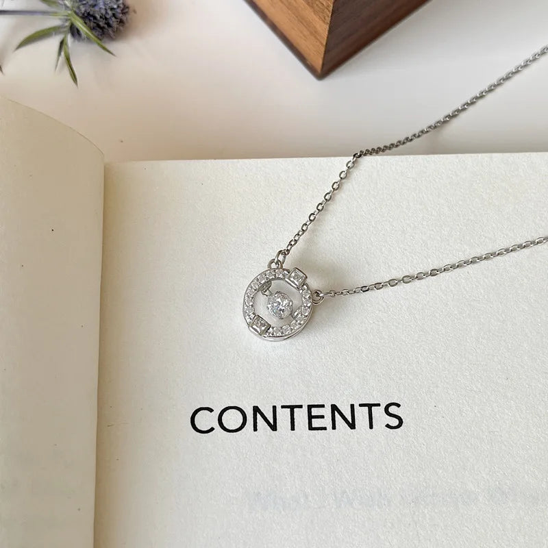S925 Silver Ins Mini Pearl Necklace Girl