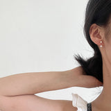 S925 Silver Ins Mini Pearl Earrings for Women