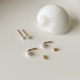 S925 Silver Ins Mini Pearl Earrings for Women