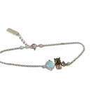 S925 Silver Gem Bracelet Female Net Red