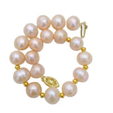 South Sea 9-10mm Pearl Bracelet For Women 14k Clasp Customizable
