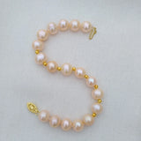 South Sea 9-10mm Pearl Bracelet For Women 14k Clasp Customizable