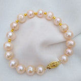 South Sea 9-10mm Pearl Bracelet For Women 14k Clasp Customizable