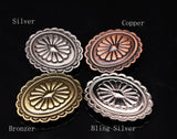 6pcs Tribal Concho Horse Saddle Headstall Decor