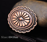 6pcs Tribal Concho Horse Saddle Headstall Decor