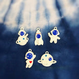 Space Planet Series Astronaut Animal Jewelry DIY Earrings Necklace