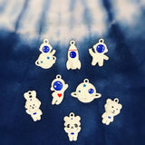 Space Planet Series Astronaut Animal Jewelry DIY Earrings Necklace
