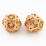 Metal Filigree Spacer Beads for Jewelry Making