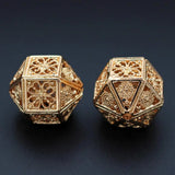 Metal Filigree Spacer Beads for Jewelry Making