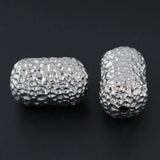 Spacer Beads Metal Charms Bracelet Beads Hollow DIY Accessories