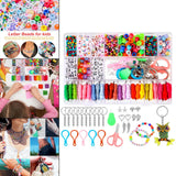 Spacer Beads Square Small Assortments DIY Letter Beads for Jewelry Making