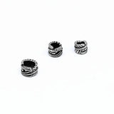 Vintage Stainless Steel Tube Beads for Jewelry Making Supplies